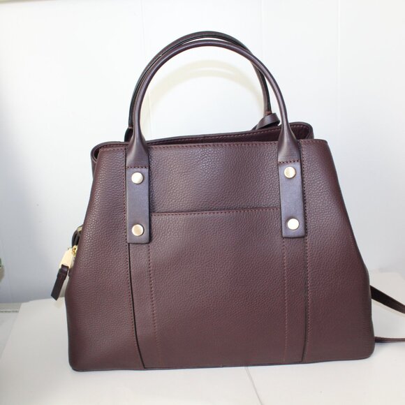 Radley London Provence Street Brown Leather Crossbody Satchel Handbag - Picture 5 of 16